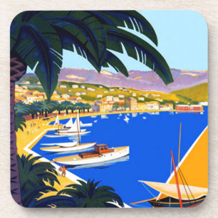 Vintage Cote D'Azur Untersetzer