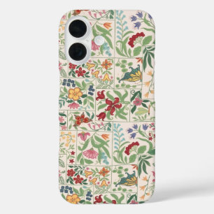 Vintage Cottagecore Blumenmuster Maßgeschneiderte iPhone 16 Hülle