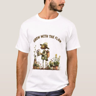 Vintage-Cottagecore-Gärtner-T-Shirt T-Shirt