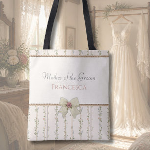 Vintage Cottagecore-Mutter-der-Braut Tote Bag
