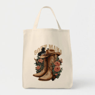 Vintage Country Western Soft Mama Cowgirl Stiefel Tragetasche