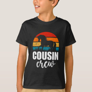 Vintage Cousin Crew Pferdeliebhaber Familie Matchi T-Shirt