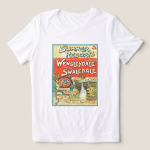 Vintage-Coverart der Touristeninformation der York Tri-Blend Shirt