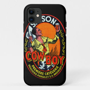 Vintage Cowboy Ale Case-Mate iPhone Hülle