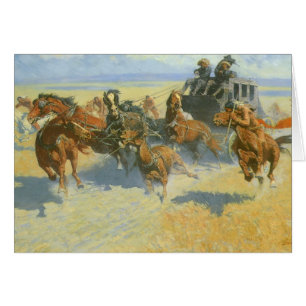 Vintage Cowboy, den nächtlichen Anführer niederrin