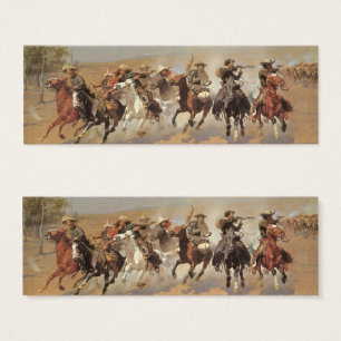 Vintage Cowboys, A Dash For Timber von Remington