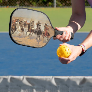 Vintage Cowboys, A Dash For Timber von Remington Pickleball Schläger
