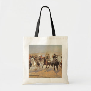 Vintage Cowboys, A Dash For Timber von Remington Tragetasche