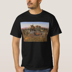 Vintage Cowboys, Camp Cooks Ärger von CM Russell T-Shirt
