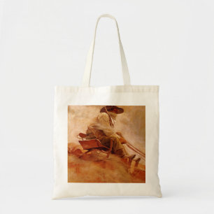 Vintage Cowboys, Der Erzwagen von NC Wyeth Tragetasche