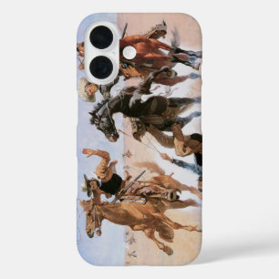 Vintage Cowboys, einem Kameraden helfen von Reming iPhone 16 Hülle