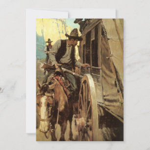 Vintage Cowboys, The Admirable Outlaw von NC Wyeth