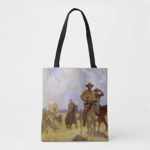 Vintage Cowboys, The Parkman Outfit von NC Wyeth