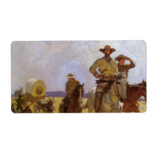 Vintage Cowboys, The Parkman Outfit von NC Wyeth