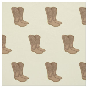 Vintage Cowgirl-Boots Soft Yellow Baby Room Decke Stoff