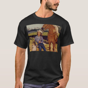 Vintage-Cowgirl T-Shirt