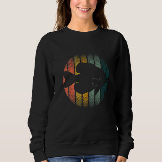 Vintage Crappie-Angeln Sweatshirt