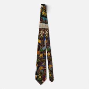 Vintage Crazy Quilt Krawatte