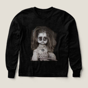 Vintage Creepy Beängstigende Spuk Puppe