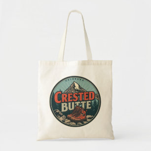 vintage Crested Butte Colorado Berg Outdoor Tragetasche
