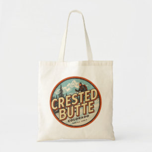 vintage Crested Butte Colorado Berg Outdoor Tragetasche