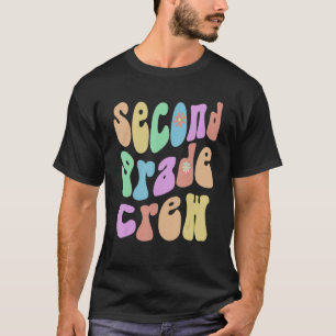 Vintage Crew zweiter Klasse Kleine Miss 2nd Gr Ret T-Shirt
