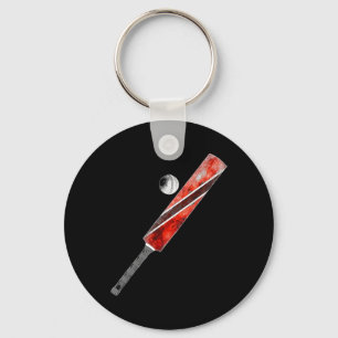 Vintage Cricket Trinidad Flag Trinidadianer Stolz Schlüsselanhänger