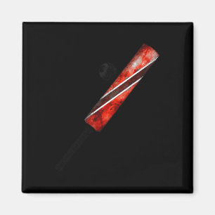 Vintage Cricket Trinidad-Flagge Stolz der Trinitad Magnet