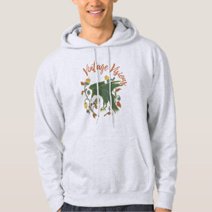 Vintage Crow Visions Männerhoodie Sweatshirt