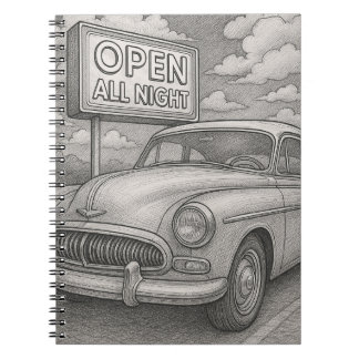 Vintage Cruiser Notebook Notizblock