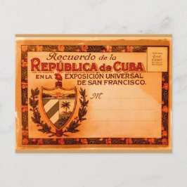 Vintage Cuba Postcard 1915 Postkarte