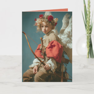 Vintage Cupid Engel Karte