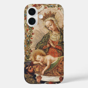 Vintage Cuzco-Schule Madonna mit dem Jesuskind iPhone 16 Hülle