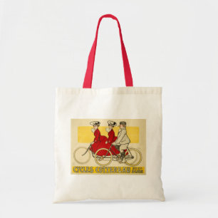 Vintage Cycles Cottereau von René Vincent Tragetasche