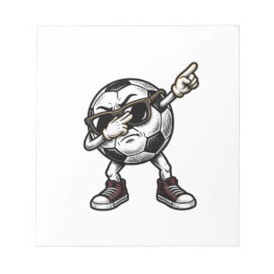 Vintage-Dabbing-Fußball-T-Shirt-Design (2)_1 Notizblock