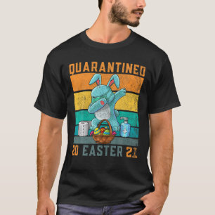 Vintage Dabbing Osterhase - Quarantiertes Ostern T-Shirt