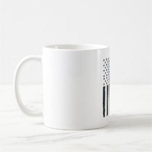 Vintage Dad Amerikanische Flagge Vektor Design_1 Kaffeetasse