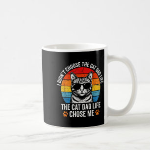 Vintage Dad Katze Das Leben Wählte Lustig Retro So Kaffeetasse