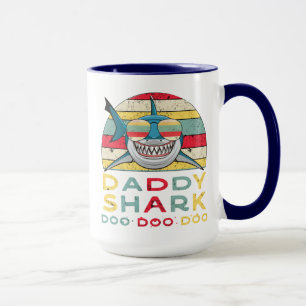 Vintage Daddy Shark "Doo Doo Doo" Tasse