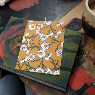 Vintage Daisies Postkarte