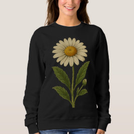 Vintage-Daisy-Basic-Sweatshirt Sweatshirt