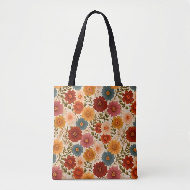 Vintage-Daisy-Blumenmuster (Vorderseite)