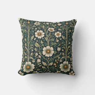 Vintage-Daisy-Gartenmuster Kissen