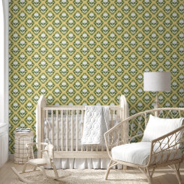 Vintage-Daisy-Ranke Tapete