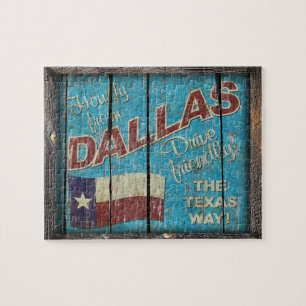 Vintage Dallas Puzzle