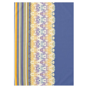 Vintage Damask Streifen in Farbe II + Ihre Idee Tischdecke