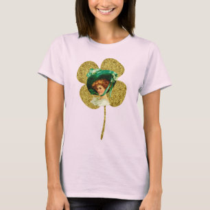 Vintage Dame Golden Clover T-Shirt
