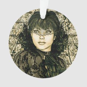 Vintage-Dame Ornament