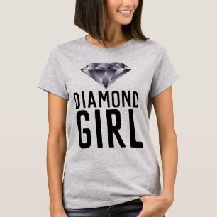 VINTAGE Damen T-Shirts DIAMOND GIRL