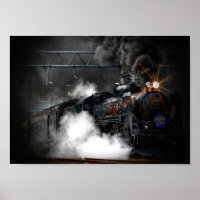 Vintage Dampfzuglokomotive